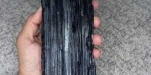 Black Tourmaline Rough Stone