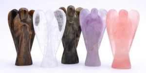 Gemstone Angel Statue