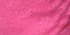 Pink Nylon Net Fabric