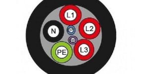 Three Phase 16a Ev Charging Copper Cable