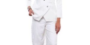 Ladies Classic Overlap Blazer Co-ord Set