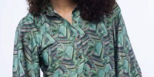 Ladies Wide Cuff Shirt