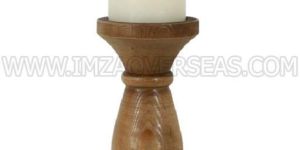 Wooden Candle Holder