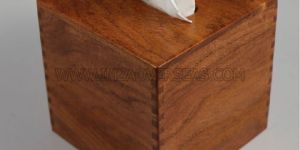 Wooden Tissue Box