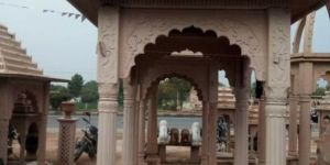 Light Brown Stone Temple