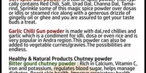 Chutney Powder
