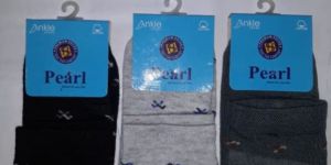 Pearl Mens Ankle Socks