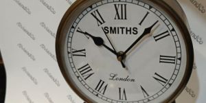 Nautical Brass Handmade Table Clock with a Hanger Ring- Alvi and Co