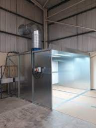 Dry Paint Spray Booth
