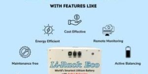 Li-Rack Eco - Lithium Ion Battery