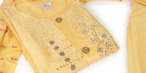 Ladies Glace Cotton Dress Material