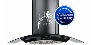 Kutchina Amora Premium I-Autoclean Kitchen Chimney