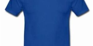 Mens Solid Round Neck T Shirts