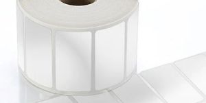 Plain Silver Polyester Label