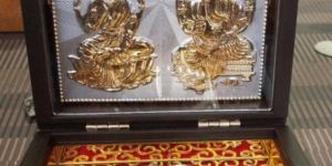 999 Silver Gods Ganesh Laxmi Ji Charan Paduka