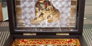 999 Silver Gods Laddoo Gopal ji Charan Paduka Momento with Natural Fragrance.