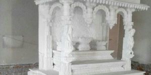 White Marble Temple Carving Work