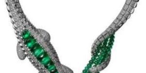 Natural Rosecut Diamond Crocodile Necklace