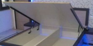 Open and Close Type Wooden Cots