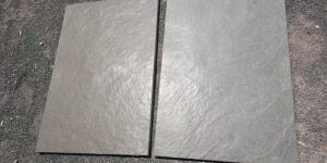 Kurnool Ash Grey Cemento Leather Finish Limestone
