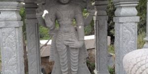 Black Stone Sculptures