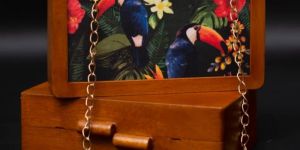 Women Wooden Clutches