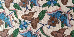 Chainstitch Rug Hand Embroidered Fabrics