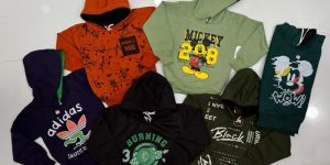 Hooded Kids Wear