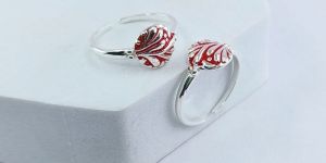 Enamel Candy Shape Toe Ring