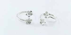 Plain Two Flower Toering