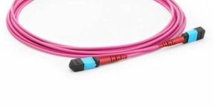 24 Fiber Mtp Trunk Cable, Om4 Multimode, Pink, Polarity a
