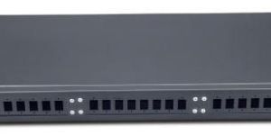 24 Port Liu 19 Inch Rack Mount LIU Unloaded , OFC Patch Panel, Fiber Enclosure, Fixed Type