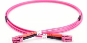 Multimode om4 Duplex Ofnp Plenum 2mm Optical Fiber Patch Cable