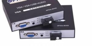 VGA Video Transmitter and Receiver over Single Mode Optical Fiber Upto 10Km, Single Fiber, SM 1080p