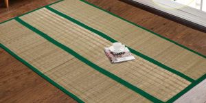 eco-friendly korai grass yoga meditation mat