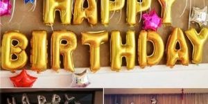 Happy Birthday Foil Balloon