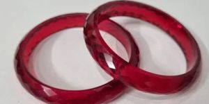 Acrylic Red Bangles