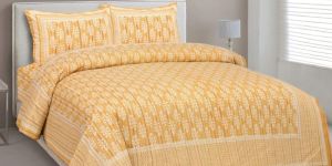Hand Block Printed Cotton Bed Sheet