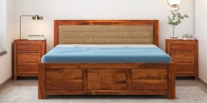 Wooden Bed