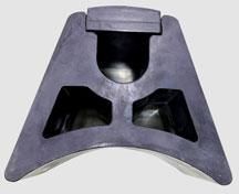 Rubber Saddle