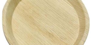 Areca Leaf Round Plate