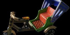 Wooden Handmade Rickshaw