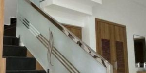 Stainless Steel Stair Glass Railing