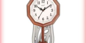 494 Fancy Sliver Wall Clock
