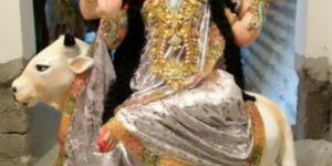 Fiberglass Nava Ratri Durga Statue