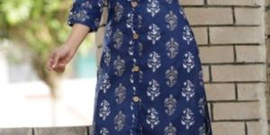 Ladies Cotton Kurti Set