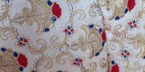 EMBROIDERED POLYESTER FABRIC