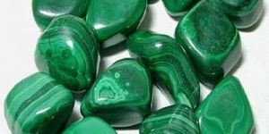 Natural Malachite Tumbled Stone