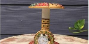 Marble Desk Top Clock