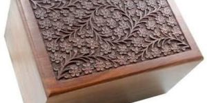 7x5x3.25 Sheesham Wood Storage Box